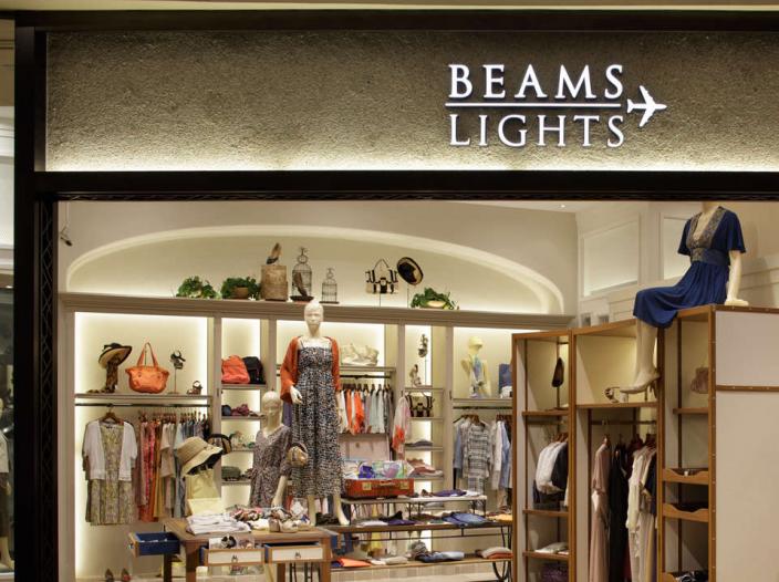 事例】BEAMS LIGHTS アパレル・物販 / アパレル 46坪 | 内装建築.com